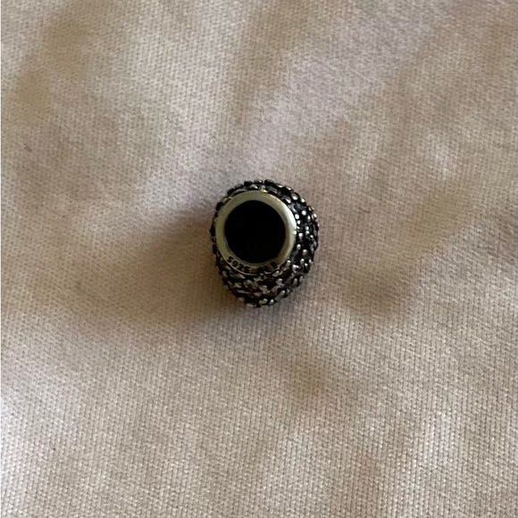 PANDORA Pink Pave Heart Charm - Picture 3 of 7